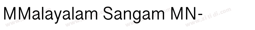 MMalayalam Sangam MN字体转换
